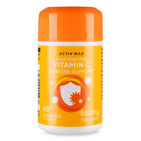 Activ Max High Strength Vitamin C Food Supplement Tablets 60 Pack